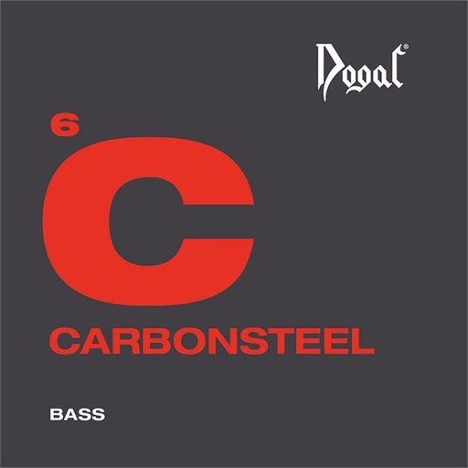 Dogal JC106CH Carbon Steel flat wound 4string (f.Höfner-Bass)