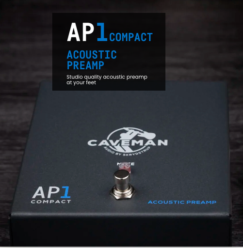 Caveman AP1 compact acoustic preamp
