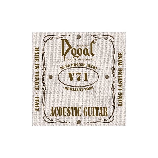 [68939] Dogal V71B Acoustic Bronze 80/20, 011-050c